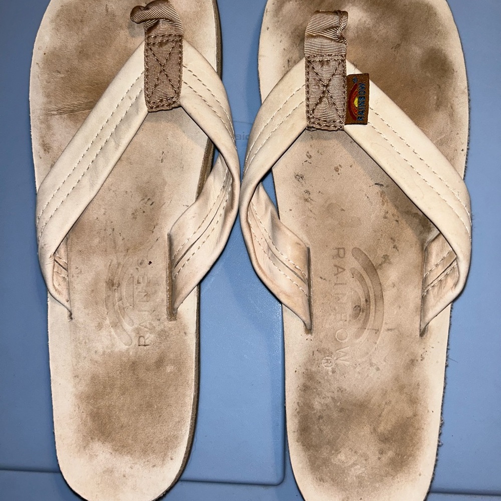 Rainbow Flip Flops - image 5